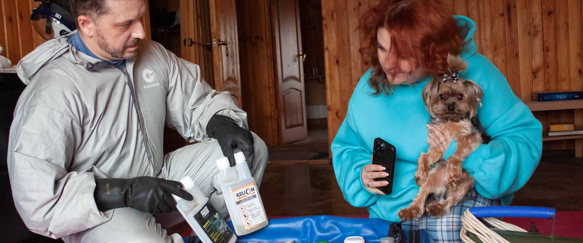 фото: Уничтожение блох в помещениях, домах и квартирах по поселке Московской области Развилка и области.